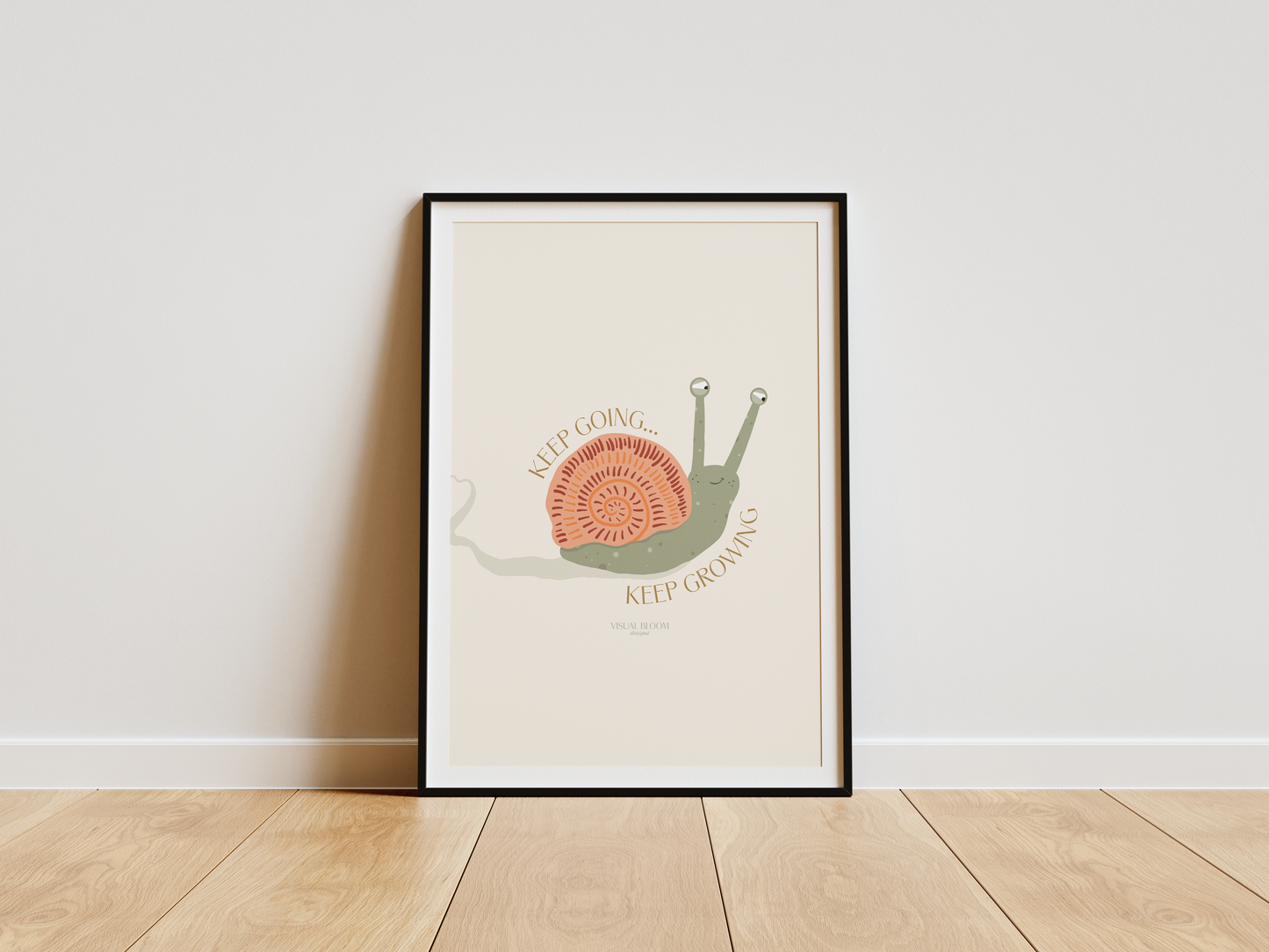 Determined Snail