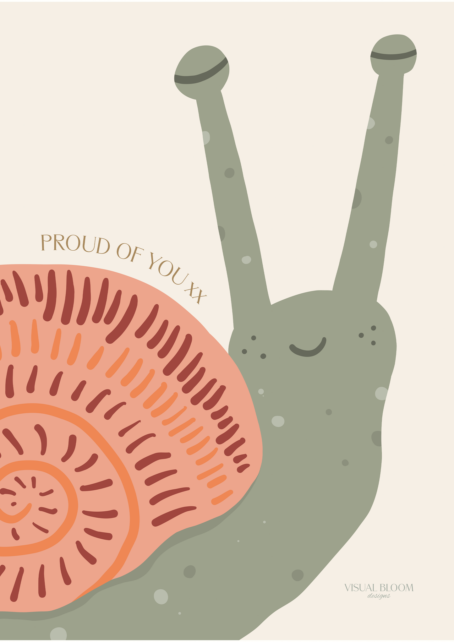 Determined Snail