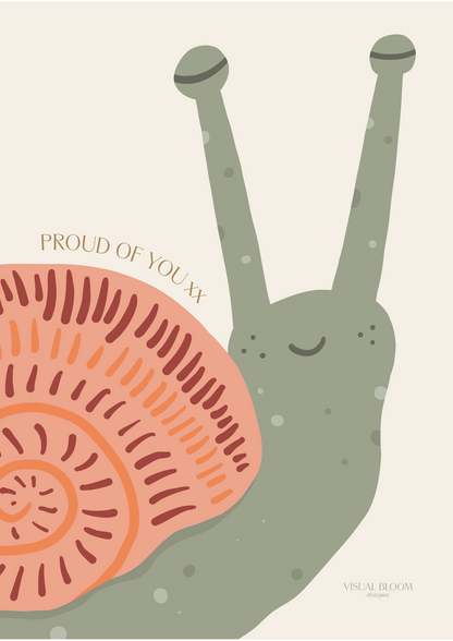 Determined Snail